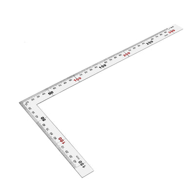 Harfington L Square 150x300mm Steel Scale Square Ruler 90 Degree Angle Ruler Measuring Layout Tool for Carpenter Engineer