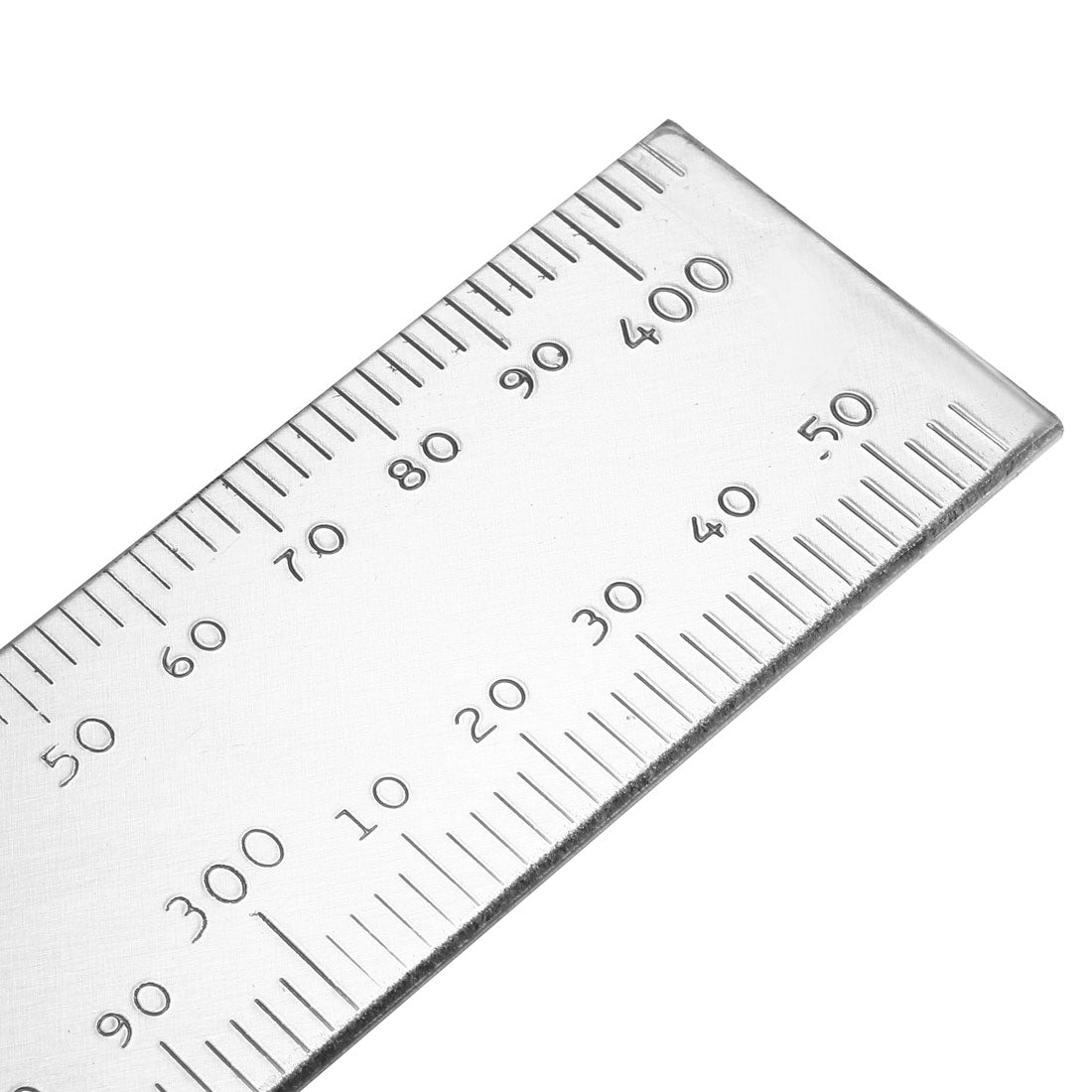 Harfington L Square 400x600mm/16x24inch Steel Metric Inch Double Scale 90 Degree Dual Side Angle Ruler Measuring for Carpenter Engineer