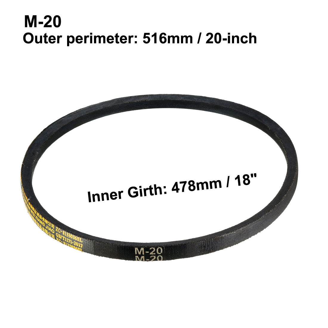 Harfington V-Belt Industrial Power Rubber Transmission Belt