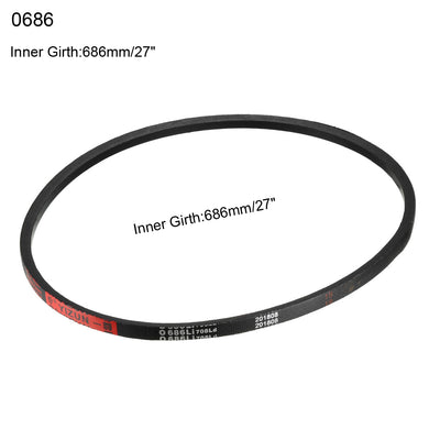 Harfington V-Belts Inner Girth Rubber Machine Transmission Drive Belt