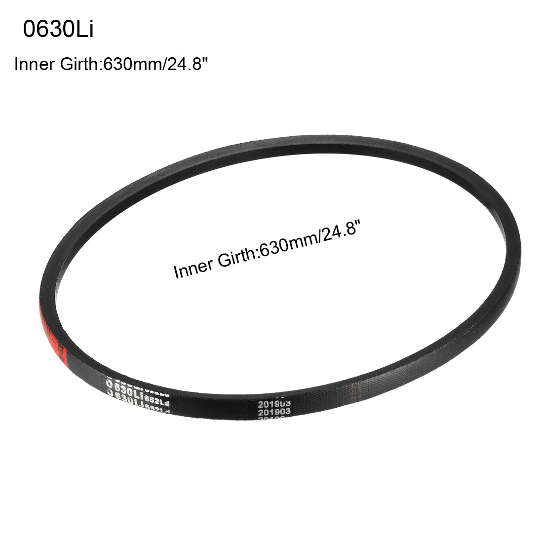 Harfington V-Belts Inner Girth Rubber Machine Transmission Drive Belt