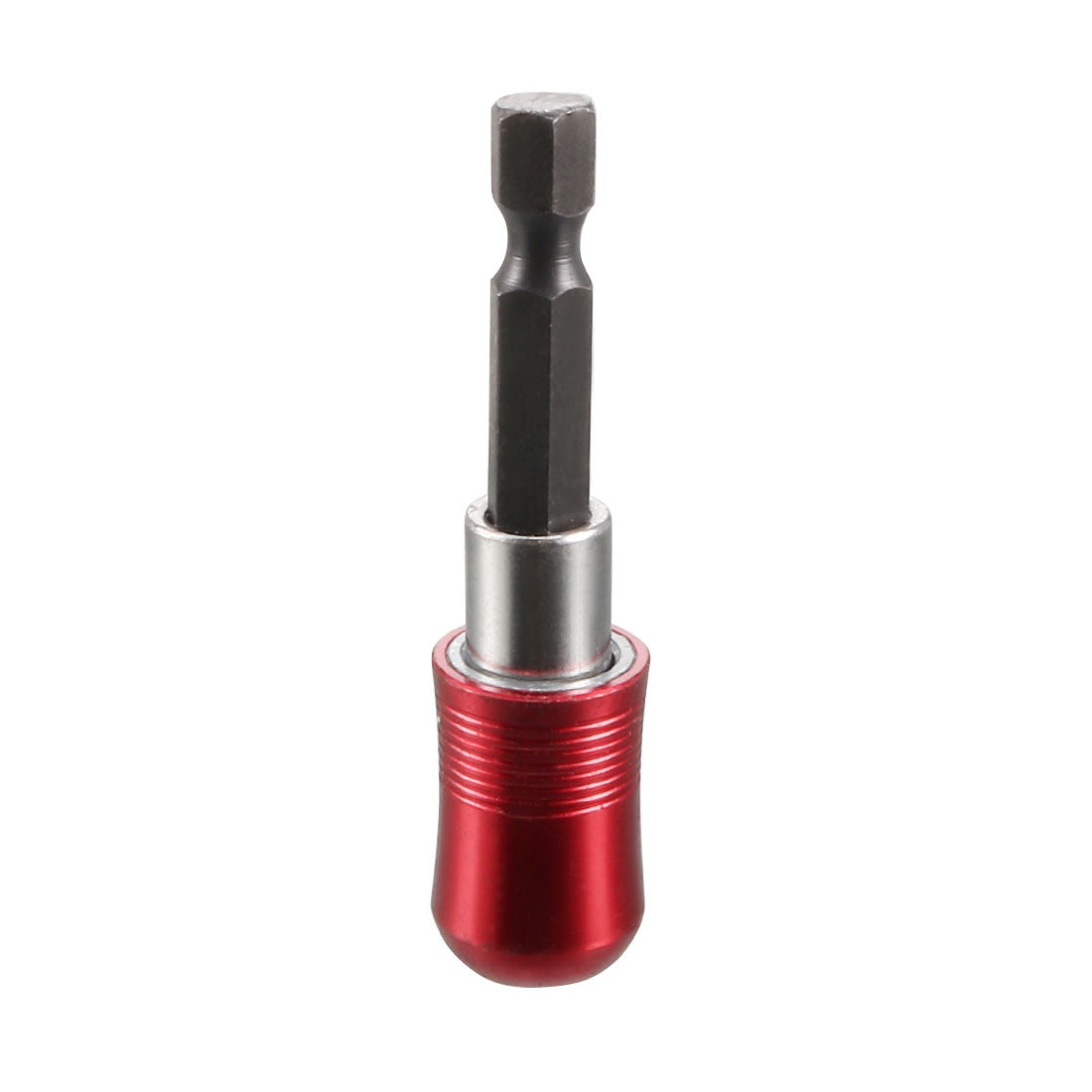 Harfington Extension Extend Socket Drill Bit Holder, Magnetic Hex Screwdriver Power Tools ,2.4-inch Length,1/4''-Hexagon Drill Red