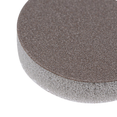 Harfington 1-Inch 800-Grits Hook and Loop Sanding Disc, Sponge Sanding Pad Wet Dry Aluminum Oxide Sandpaper for Polishing & Grinding 5pcs