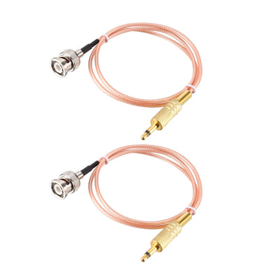 Harfington BNC Male to DC Male Coaxial Power Audio Cable
