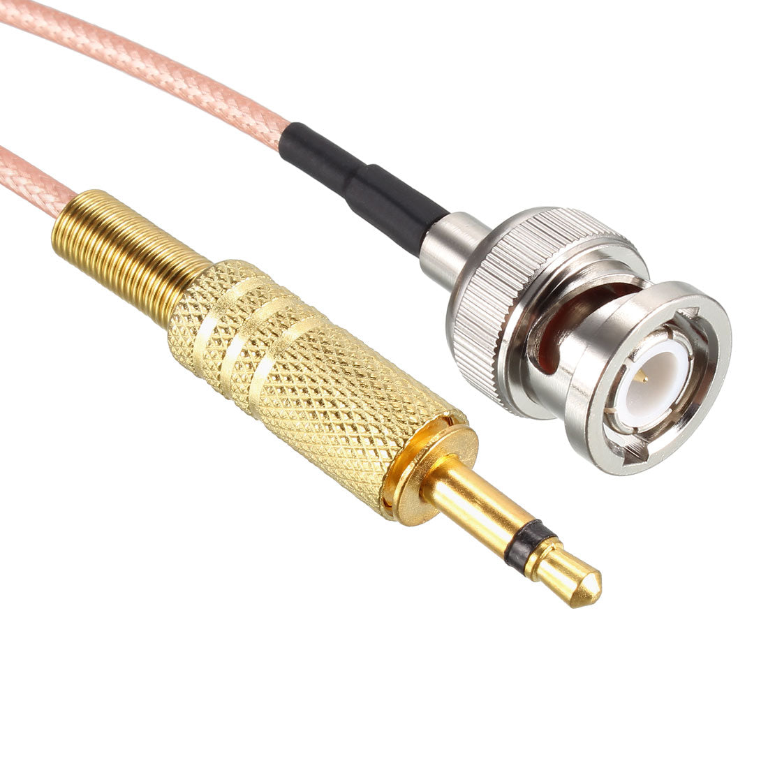 Harfington BNC Male to 3.5mm (1/8") Male Coaxial Power Audio Cable Jumper Cable