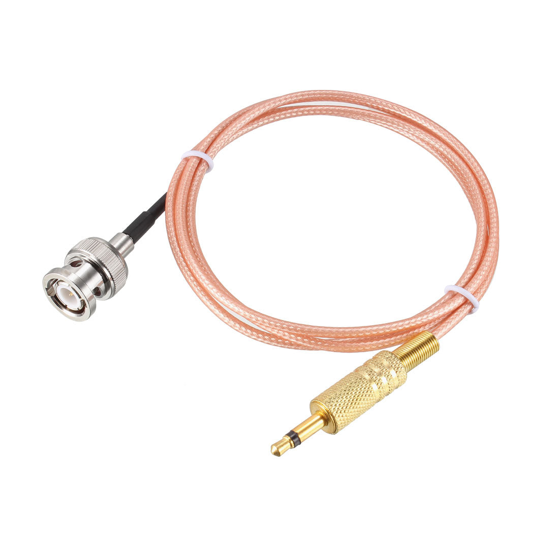 Harfington BNC Male to 3.5mm (1/8") Male Coaxial Power Audio Cable Jumper Cable