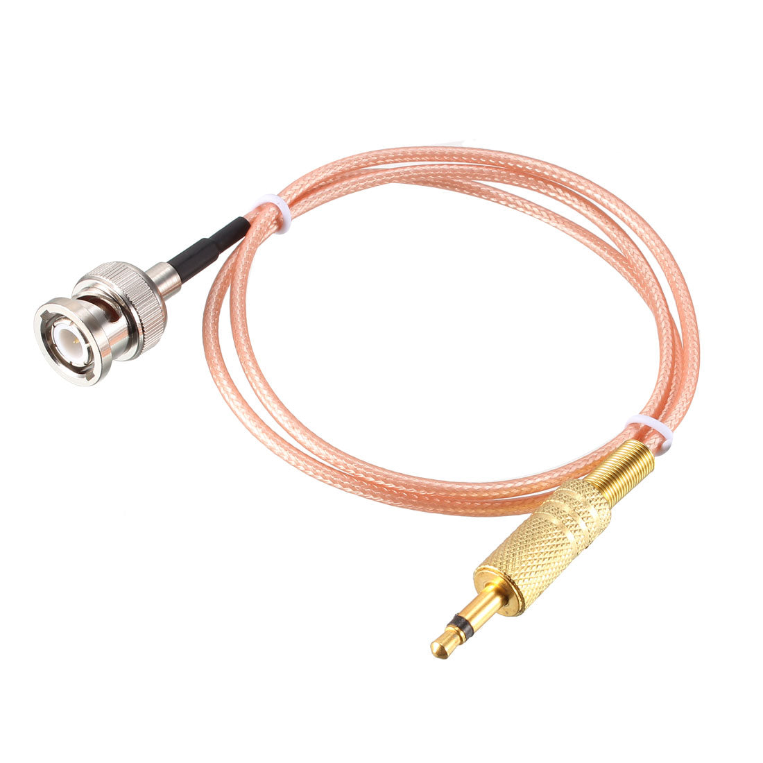 Harfington BNC Male to 3.5mm (1/8") Male Coaxial Power Audio Cable Jumper Cable