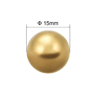 Harfington 15mm Precision Solid Brass Bearing Balls