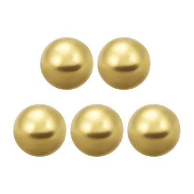 Harfington 15mm Precision Solid Brass Bearing Balls 5pcs