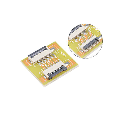 Harfington 0.5mm Pitch 14 Pins to 14 Pins Extension Connector Aapter for FFC FPC Cable Extend ZIP HDD