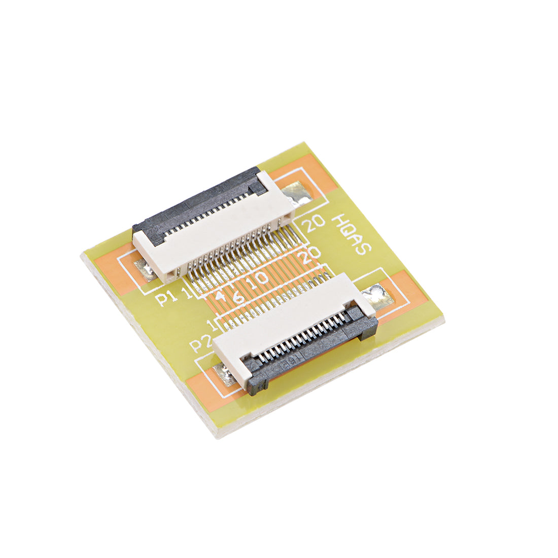 Harfington 0.5mm Pitch 20 Pins to 20 Pins Extension Connector Aapter for FFC FPC Cable Extend ZIP HDD