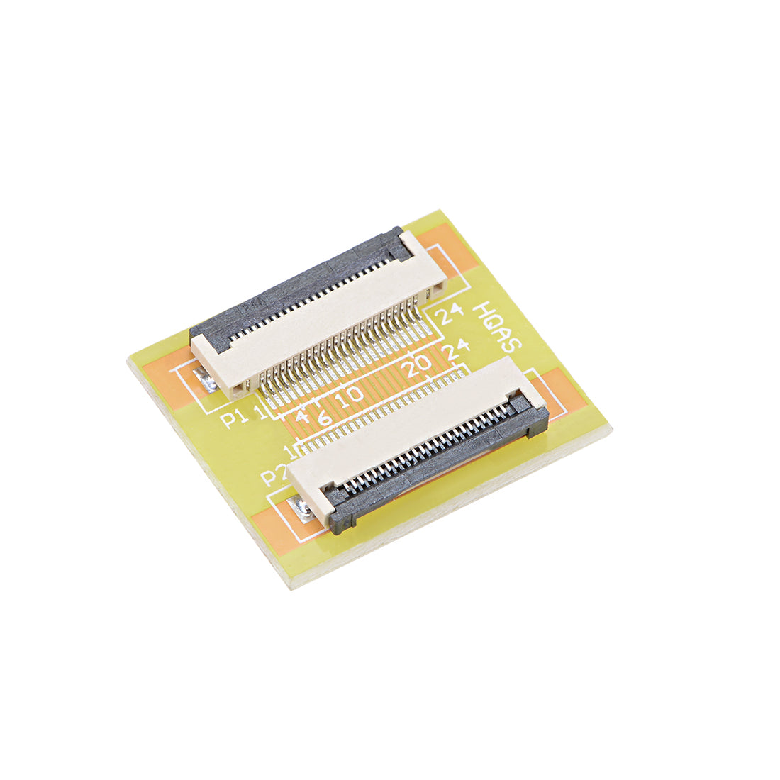 Harfington 0.5mm Pitch 24 Pins to 24 Pin Extension Connector Aapter for FFC FPC Cable Extend ZIP HDD