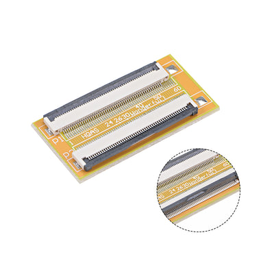 Harfington 0.5mm Pitch 54 Pins to 54 Pin Extension Connector Aapter for FFC FPC Cable Extend ZIP HDD