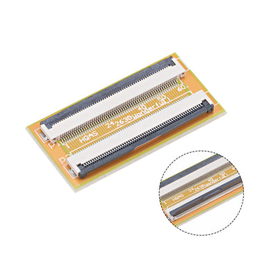 Harfington 0.5mm Pitch 60 Pins to 60 Pin Extension Connector Aapter for FFC FPC Cable Extend ZIP HDD