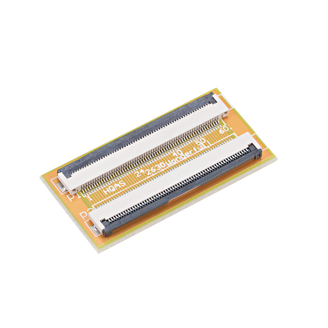 Harfington 0.5mm Pitch 60 Pins to 60 Pin Extension Connector Aapter for FFC FPC Cable Extend ZIP HDD