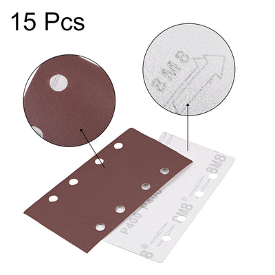 Harfington 7.3 inch Aluminum Oxide Hook and Loop Sanding Sheet