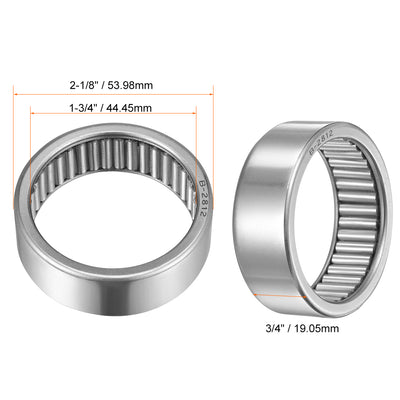 Harfington Needle Roller Bearings Open End Full Complement Steel Drawn Cup