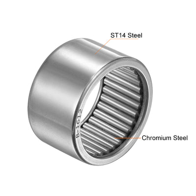 Harfington Needle Roller Bearings Open End Full Complement Steel Drawn Cup