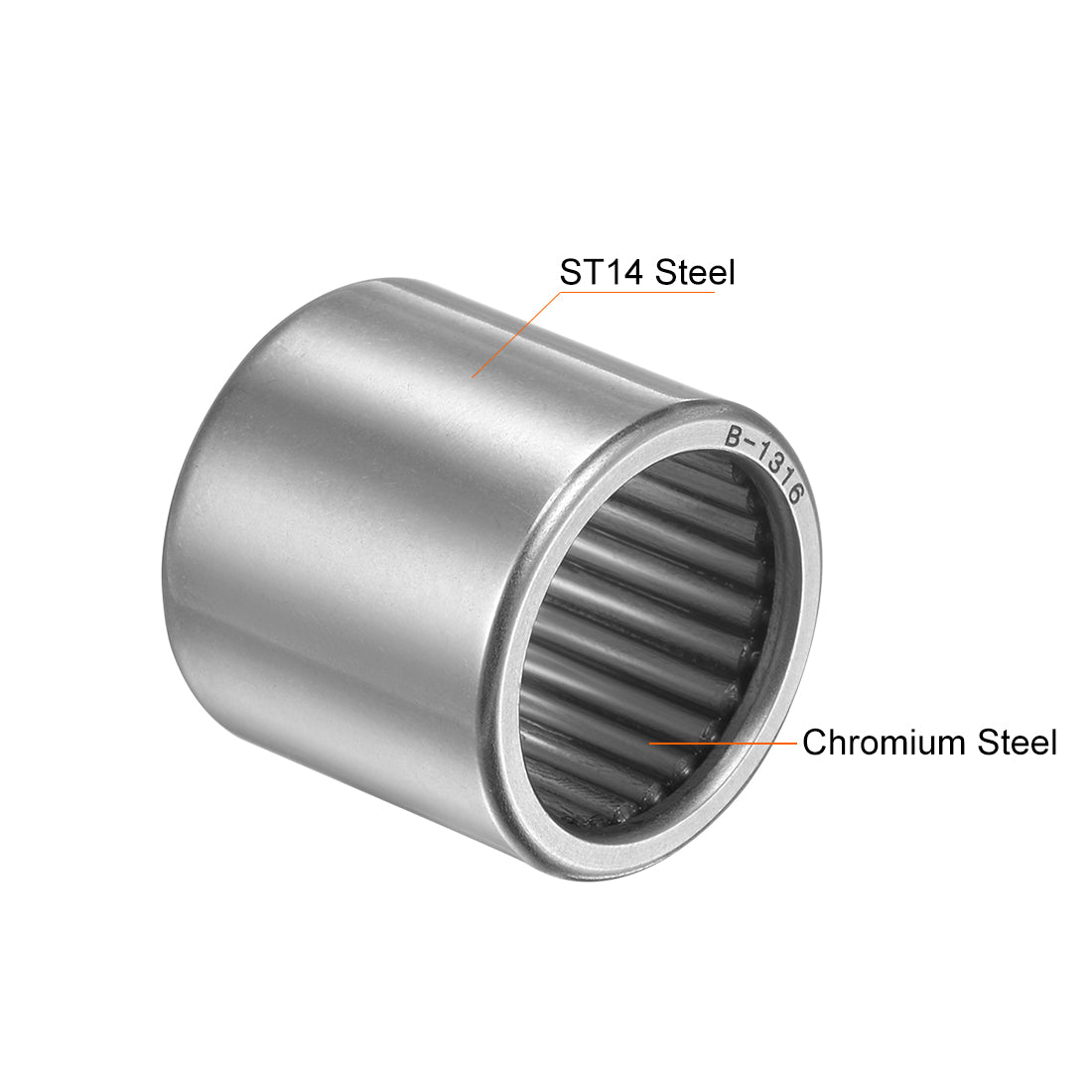 Harfington Needle Roller Bearings Open End Full Complement Steel Drawn Cup