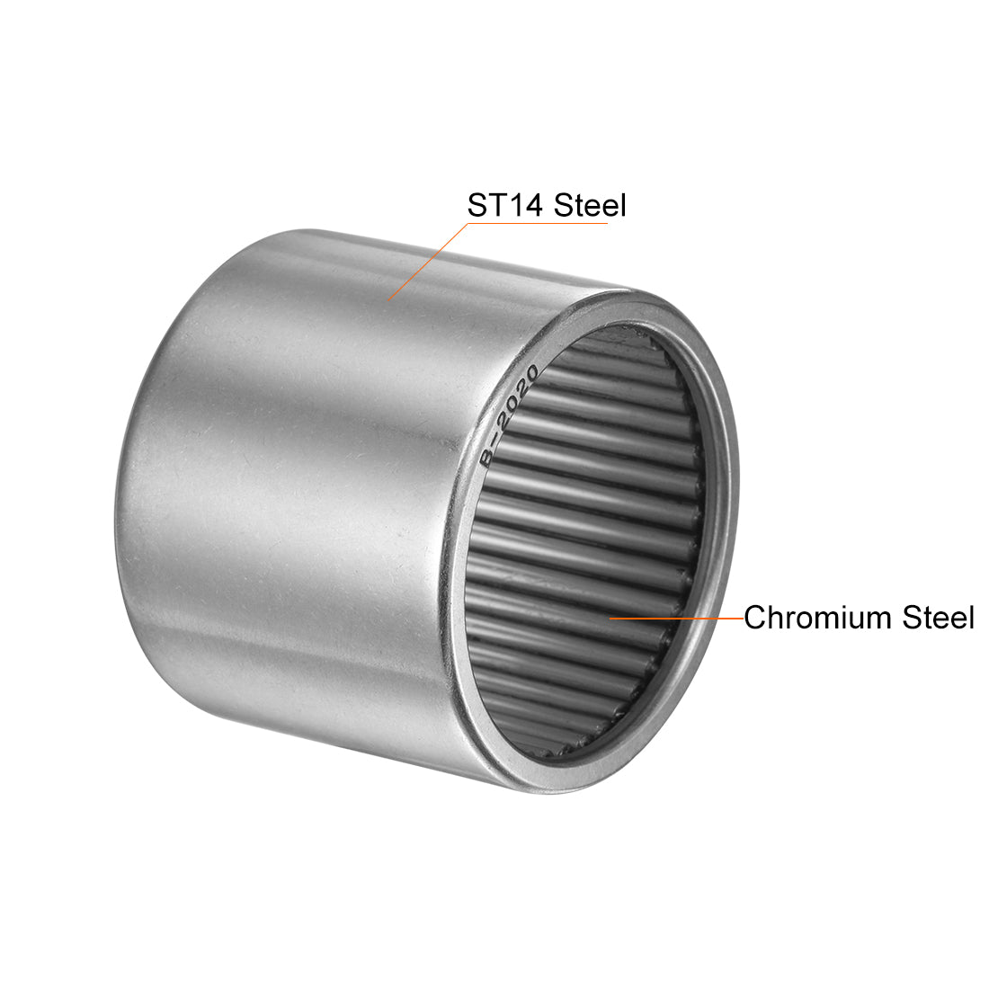Harfington Needle Roller Bearings Open End Full Complement Steel Drawn Cup