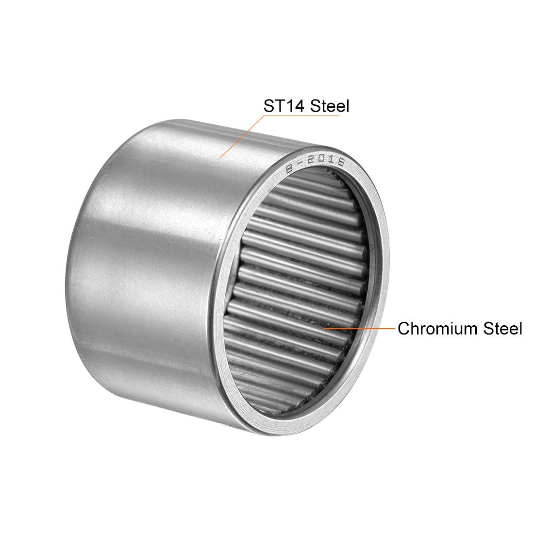 Harfington Needle Roller Bearings Open End Full Complement Steel Drawn Cup