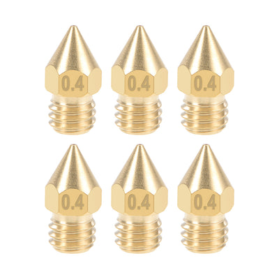 Harfington 3D Printer Nozzle Head Thread Replacement for MK8 1.75mm Extruder Print