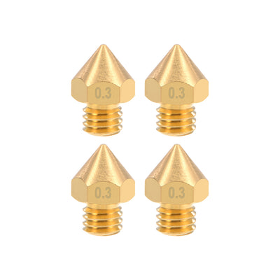 Harfington 3D Printer Nozzle Replacement for MK10 1.75mm Extruder Print