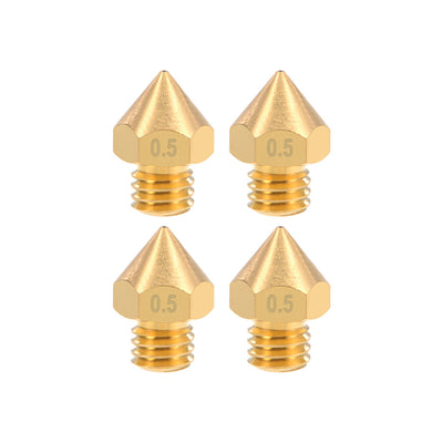Harfington 3D Printer Nozzle Replacement for MK10 1.75mm Extruder Print