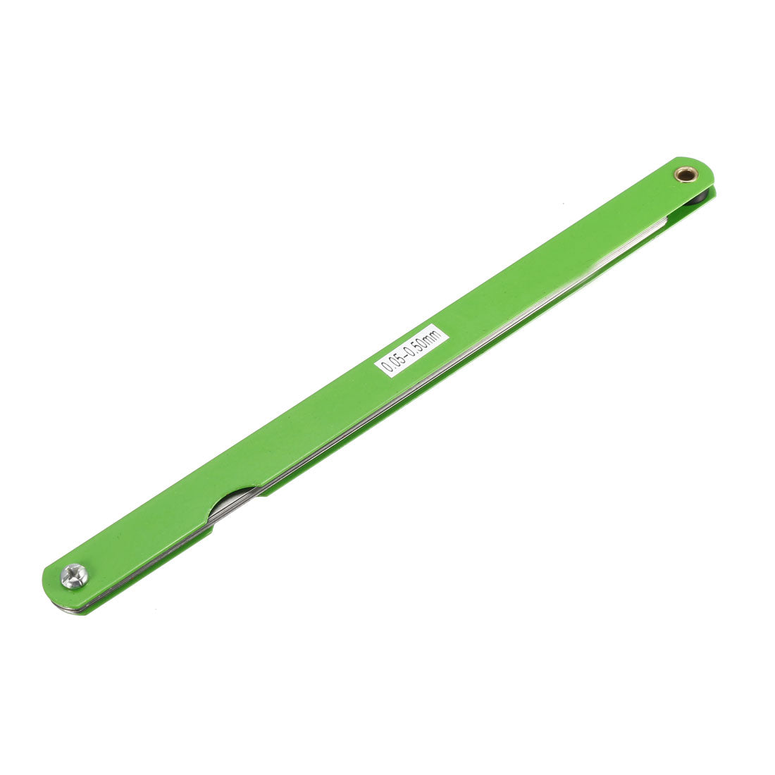 Harfington Measure Feeler Gauge Gage 200mm Long Stainless Steel 14 Leaves 0.05mm-0.5mm Gap Thick
