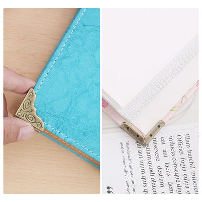 Harfington 12pcs Box Corner Protector Vintage Guard Edge Covers Albums Corner Decor