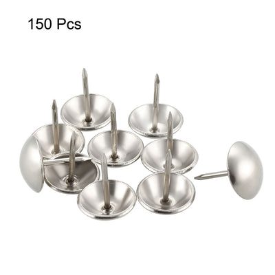 Harfington Upholstery Nails Tacks Antique Round Thumb Push Pin 150Pcs