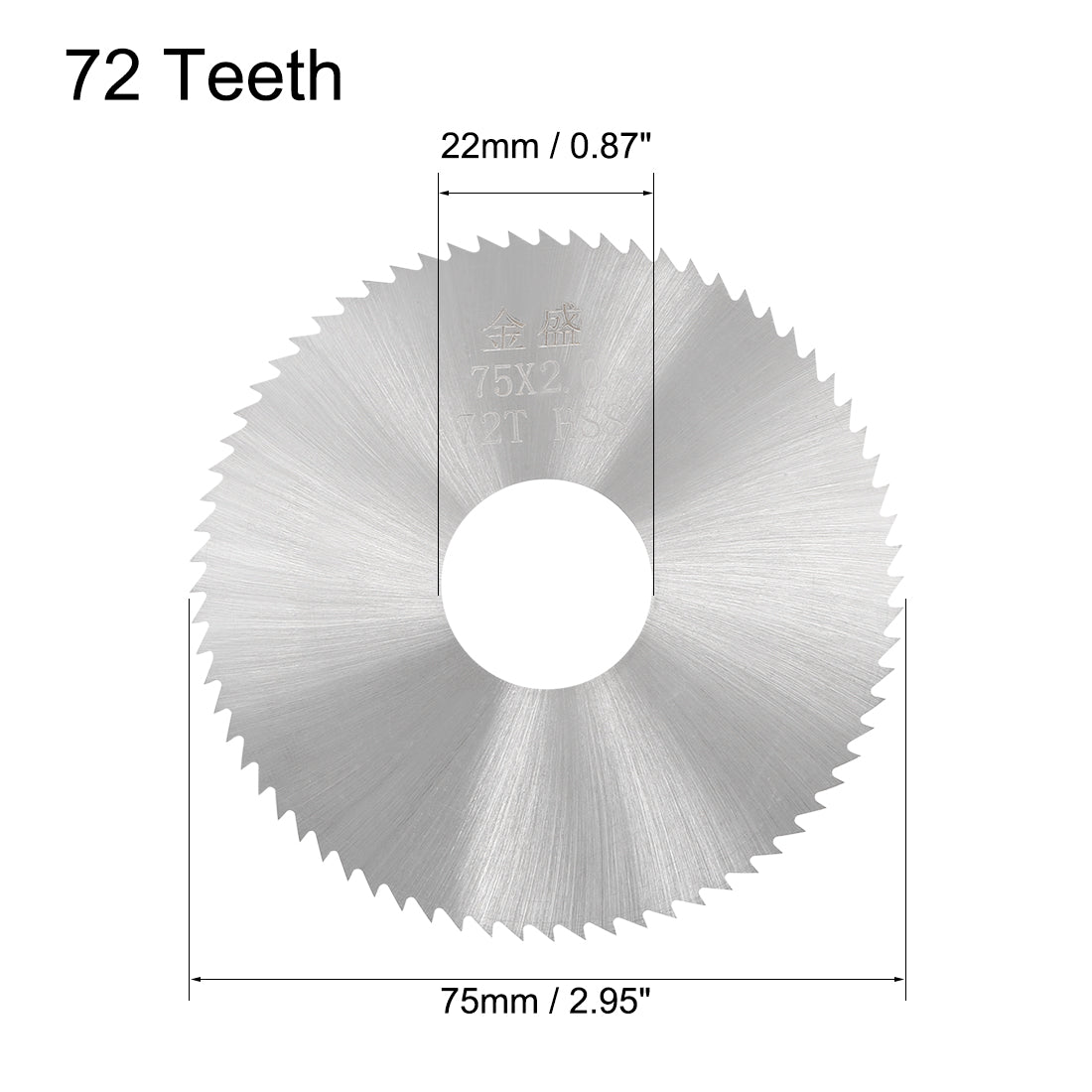 Harfington Circular Saw  Blades HSS Disc Cutting Blade for Wood Metal