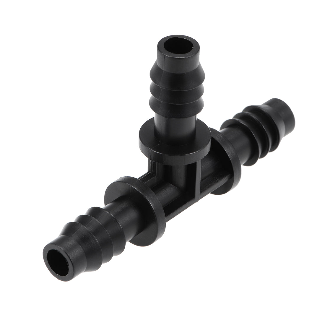 Harfington Barb Drip Tee Pipe Connector 8mm Inner Diameter Hose Fitting 5pcs