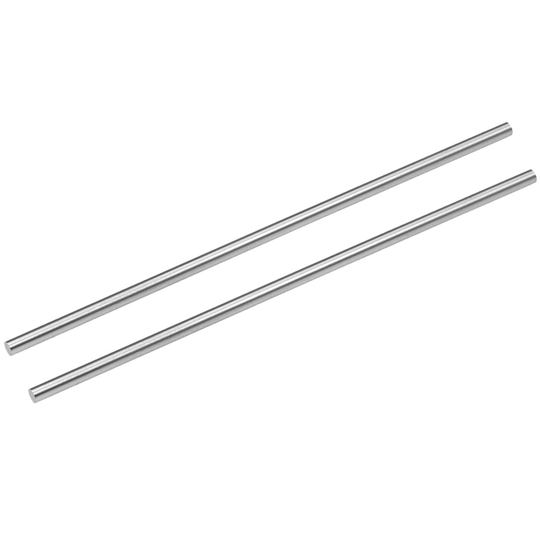 Harfington HSS Lathe Round Rod Solid Shaft Bar 150mm Length 2Pcs