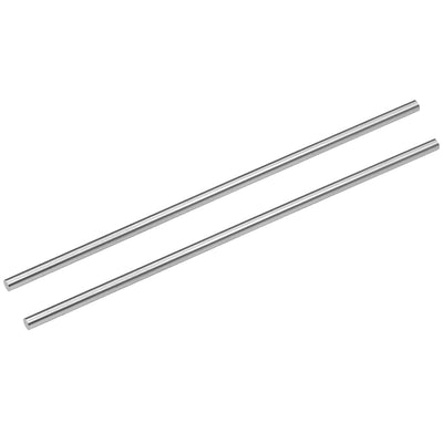 Harfington HSS Lathe Round Rod Solid Shaft Bar 150mm Length 2Pcs