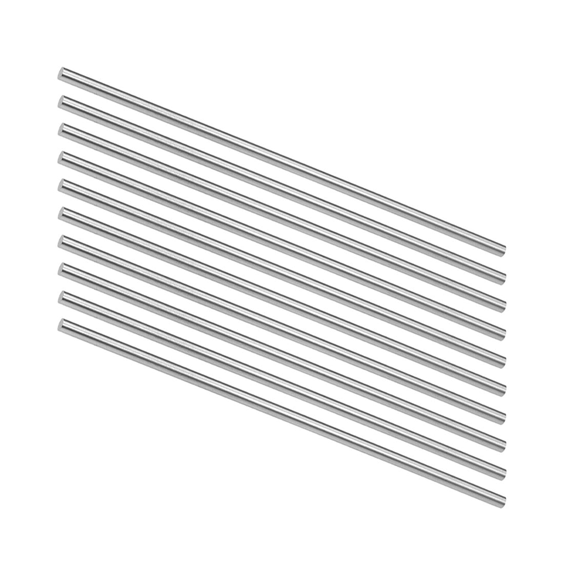 Harfington Round Steel Rod, HSS Lathe Bar Stock Tool Long, for Shaft Gear Drill Lathes Boring Machine Turning Miniature Axle, Cylindrical Pin DIY Craft