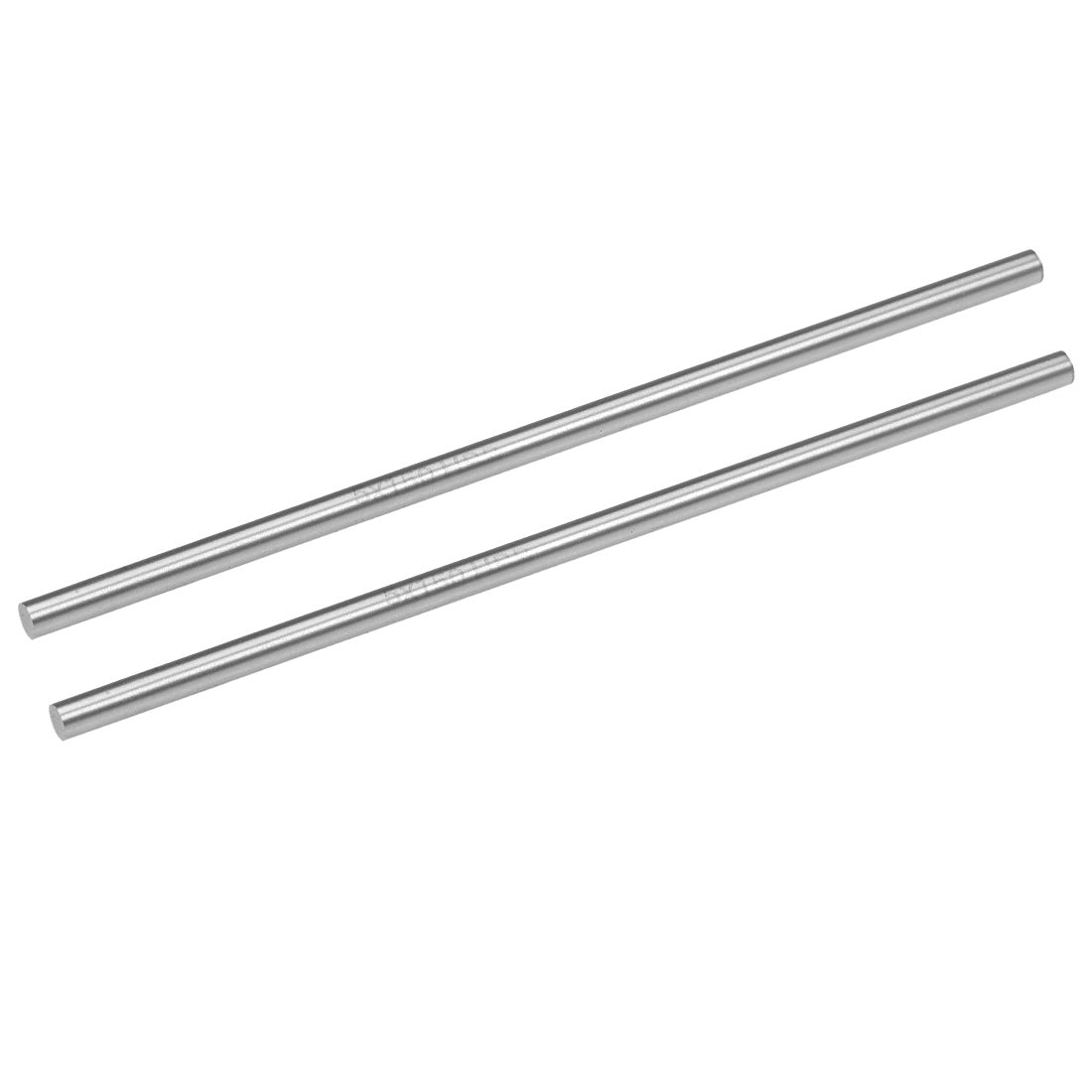 Harfington HSS Lathe Round Rod Solid Shaft Bar 150mm Length 2Pcs