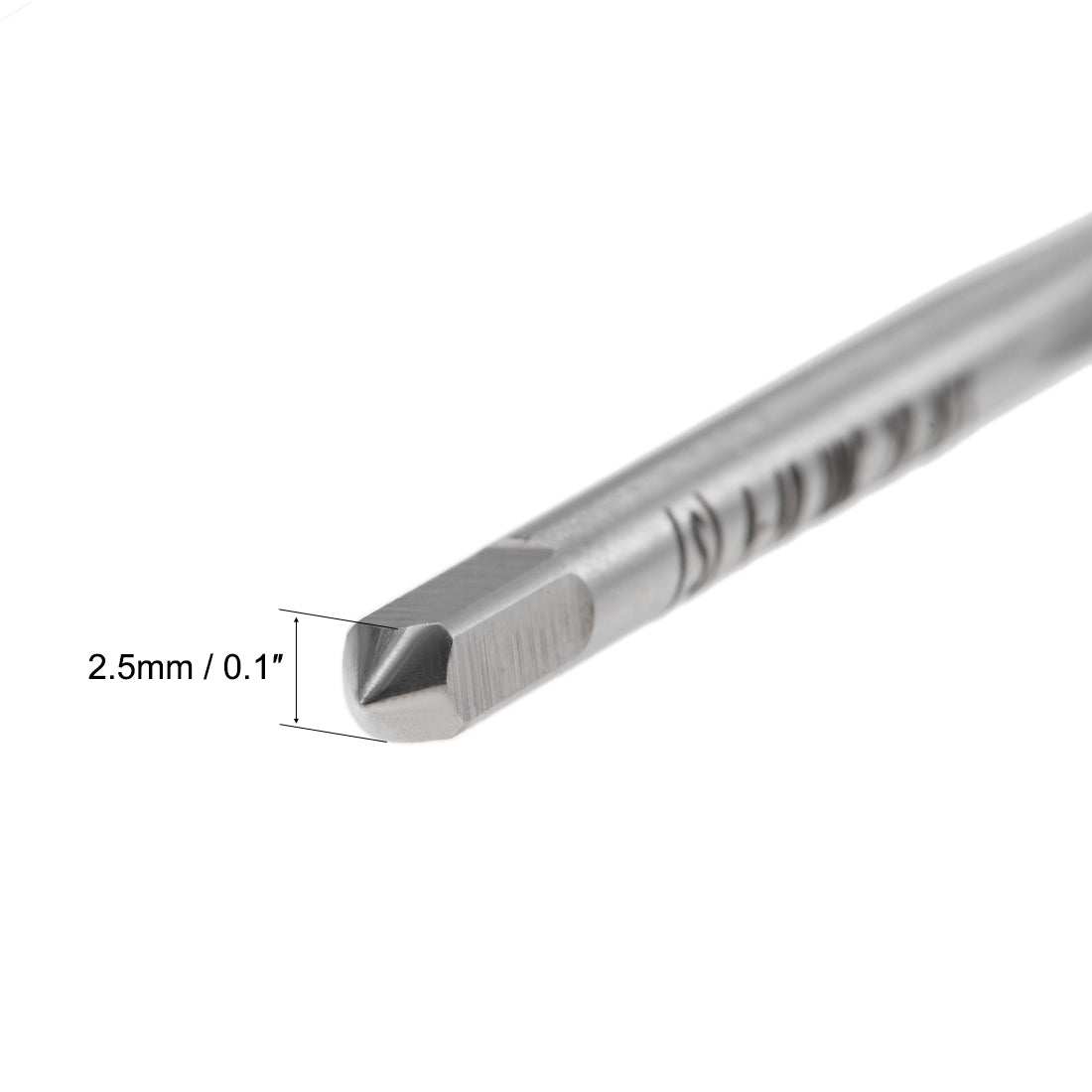 Harfington Machine Tap 4-40 UNC Thread 2B Class 3 Flutes High Speed Steel