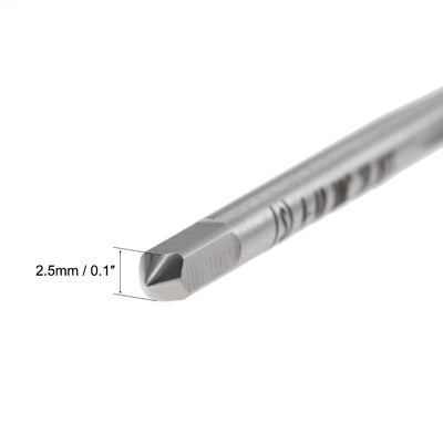 Harfington Machine Tap 4-40 UNC Thread 2B Class 3 Flutes High Speed Steel