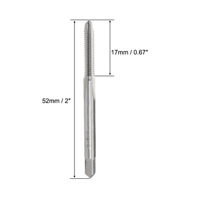 Harfington Machine Tap 5-40 UNC Thread 2B Class 3 Flutes High Speed Steel