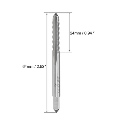 Harfington Machine Tap 10-32 UNF Thread 2B Class 3 Flutes High Speed Steel