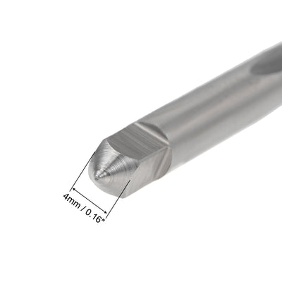 Harfington Machine Tap 12-24 UNC Thread 2B Class 3 Flutes High Speed Steel 2pcs