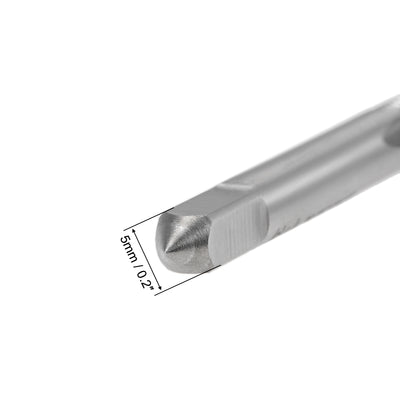 Harfington Machine Tap 1/4-20 UNC Thread 2B Class 3 Flutes High Speed Steel 2pcs