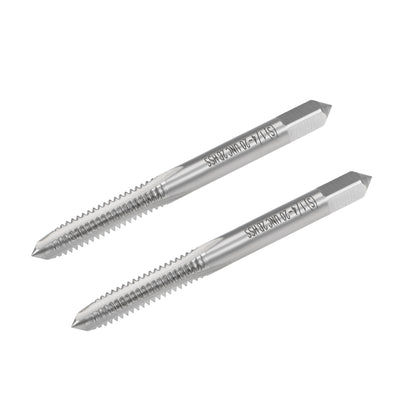 Harfington Machine Tap 1/4-20 UNC Thread 2B Class 3 Flutes High Speed Steel 2pcs