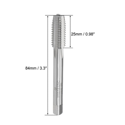 Harfington Machine Tap 7/16-14 UNC Thread 2B Class 4 Flutes High Speed Steel