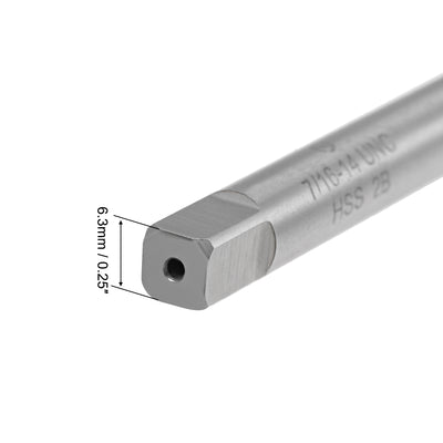 Harfington Machine Tap 7/16-14 UNC Thread 2B Class 4 Flutes High Speed Steel