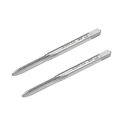 Harfington Machine Tap 6-32UNC Thread 2B Class 3 Flutes High Speed Steel 2pcs