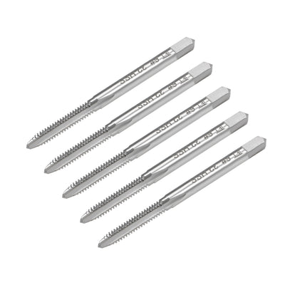 Harfington Machine Tap 6-32 UNC Thread 2B Class 3 Flutes High Speed Steel 5pcs