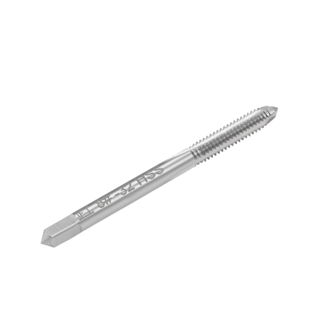 Harfington Machine Tap 8-32UNC Thread 2B Class 3 Flutes High Speed Steel 2pcs