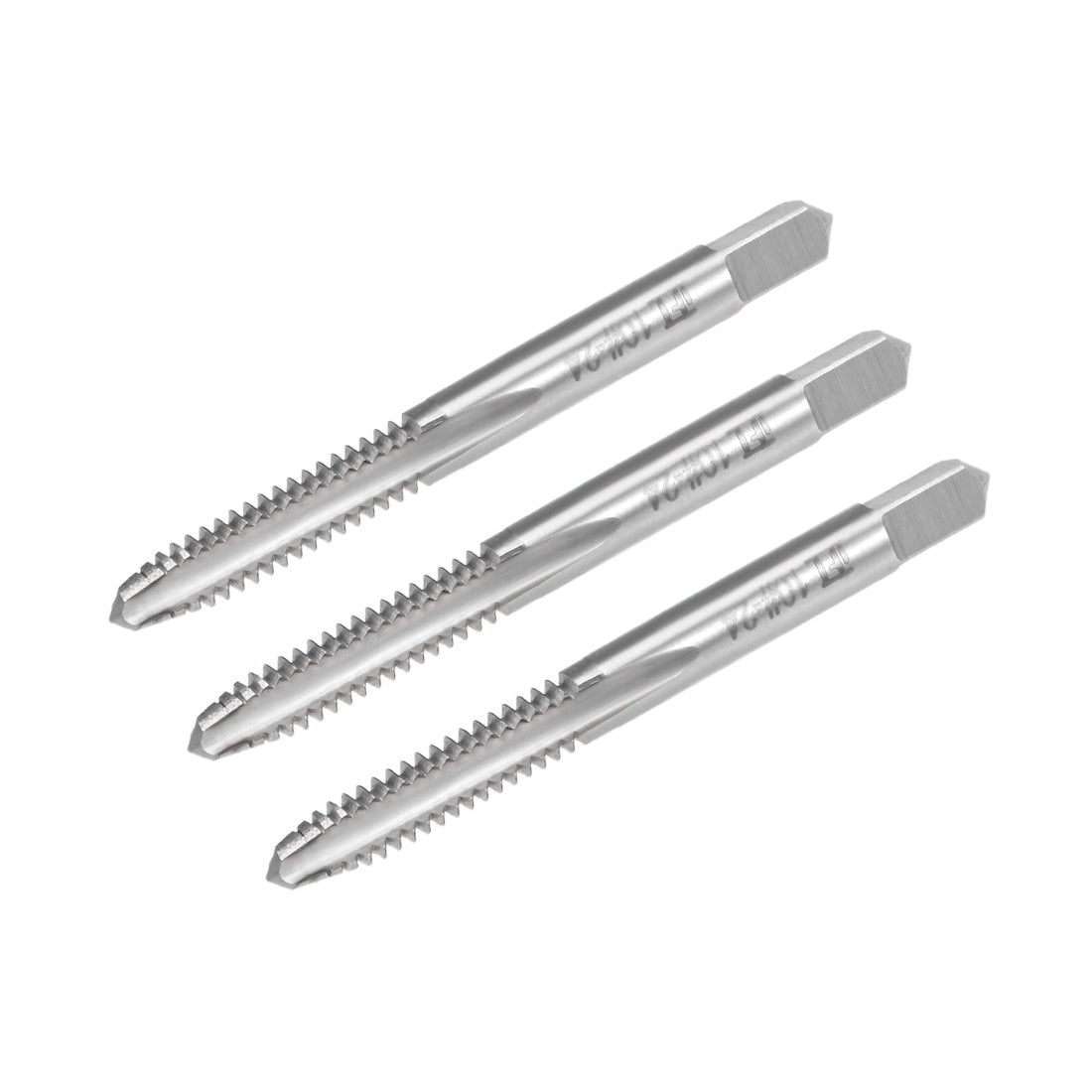 Harfington Machine Tap 10-24 UNC Thread 2B Class 3 Flutes High Speed Steel 3pcs